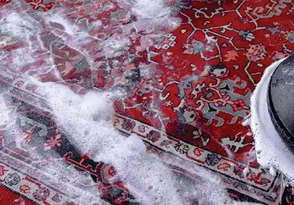 تصویر شستشوی فرش